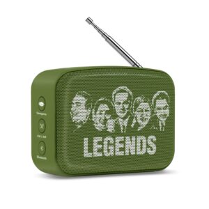 Saregama Mini Hindi 2.0- Music Player with Bluetooth/FM/AM/AUX (Sapphire Green)