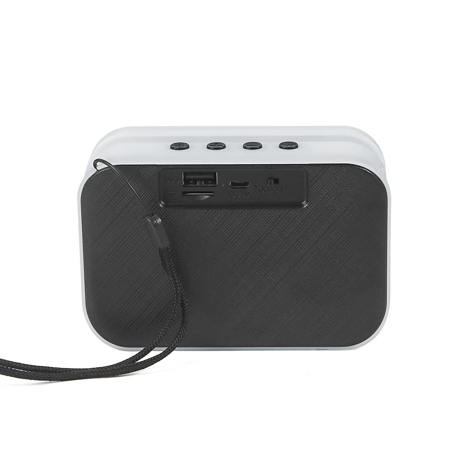 A011 5W Wireless Bluetooth Portable Speaker with Supporting Carry Handle, USB, SD Card, AUX, FM & Call Function Upto 4hrs Playtime - Image 2