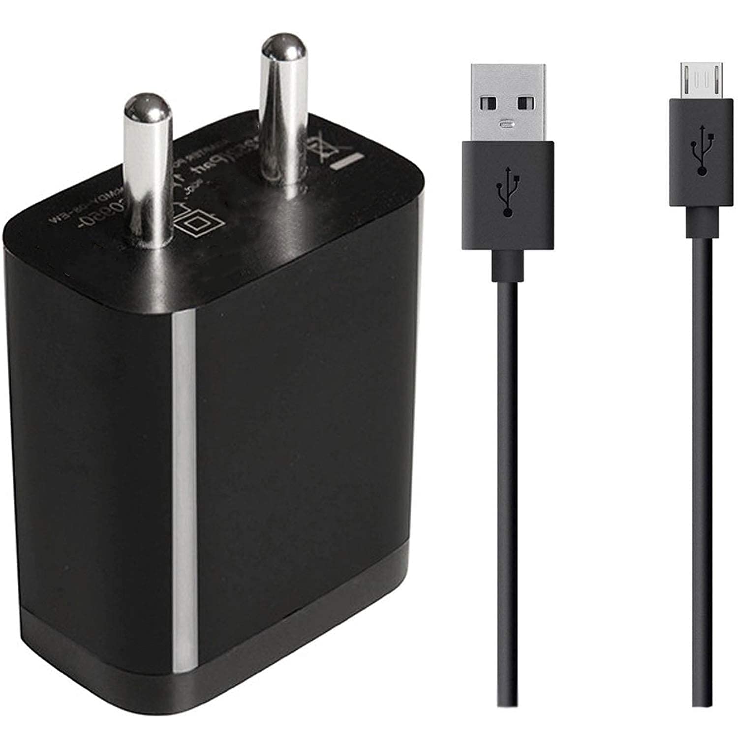 KOTSUN 12W 2.4 Amp Mobile Charger with USB to V8 Cable, Fast Charging Support, Compatible with Most Android Devices, Durable Design, Easy to use, Perfect for Home, Office, and Travel.” (KOTSUN-MI-01)