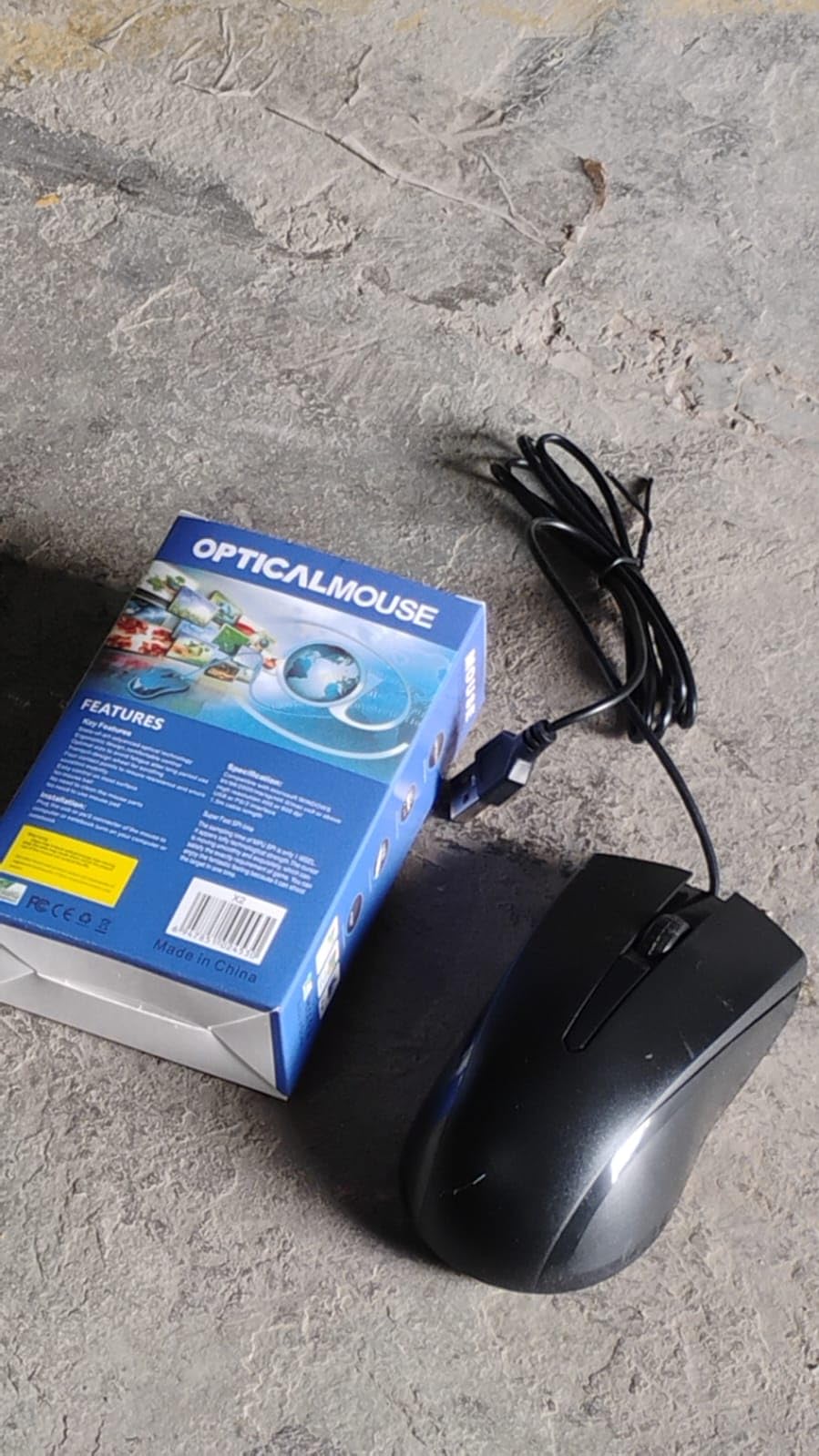 Computer/Laptop Wired Optical Mouse, X2 (1 Pc) - Image 6