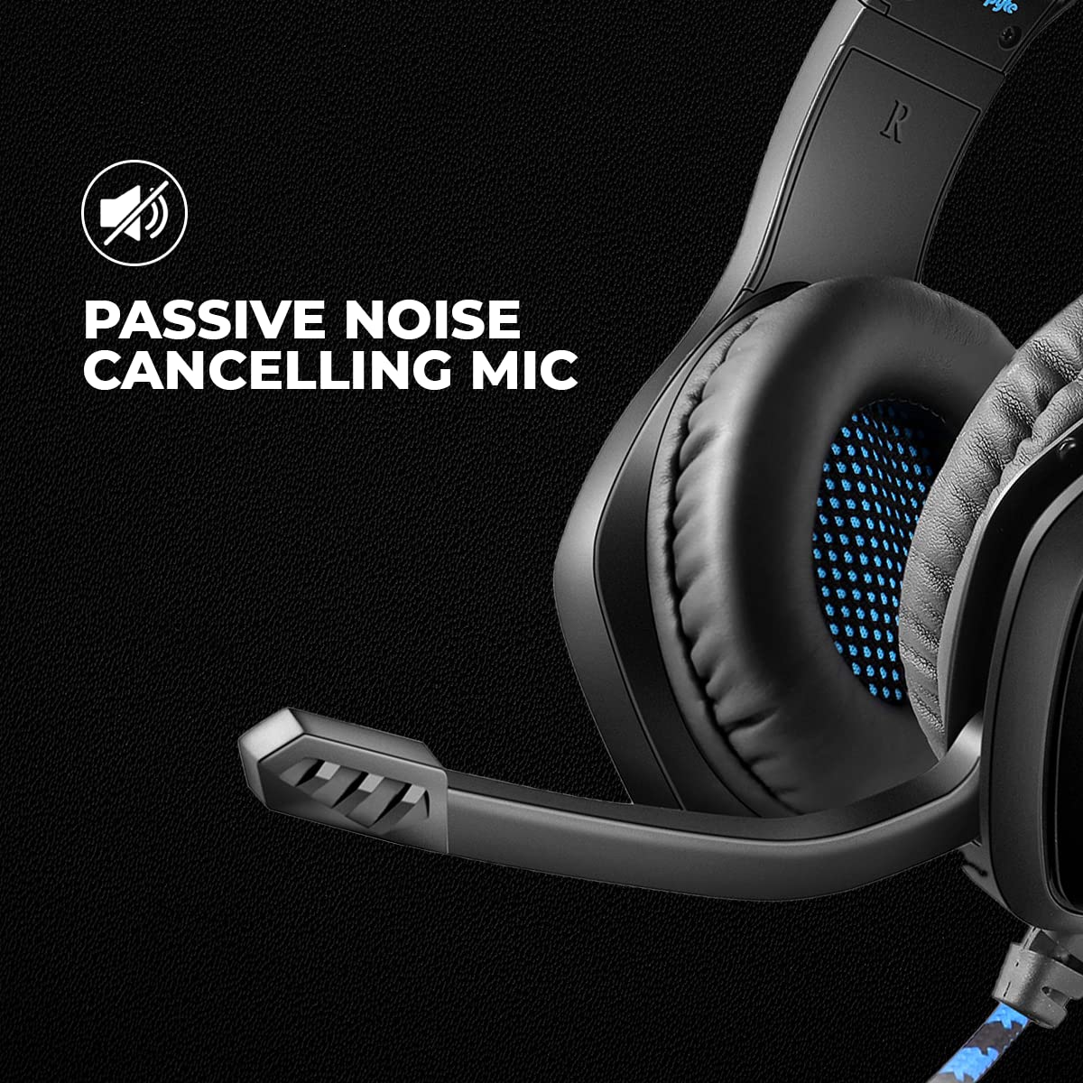 GS430 Gaming wired over ear Headphone, 7 Color RGB LED and Microphone - Image 5