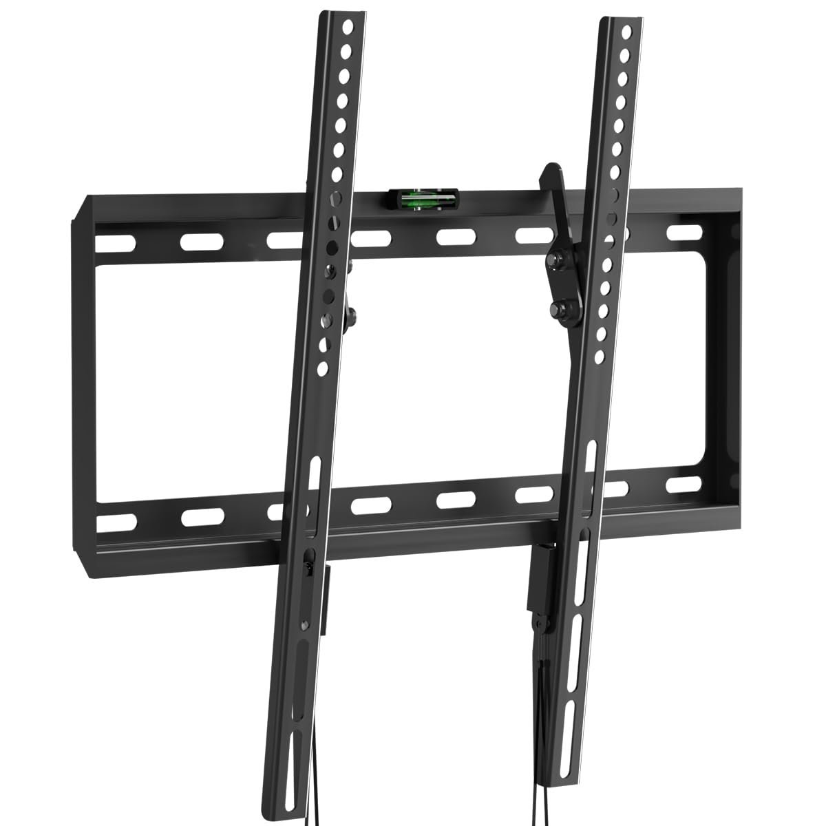 Tilt TV Wall Mount Bracket for Most 26-55 inch LED, LCD and Plasma TV, Mount with Max 400x400mm VESA and 100lbs Loading Capacity, Fits Studs 16" Apart, Low Profile with Bubble Level (MT4204)