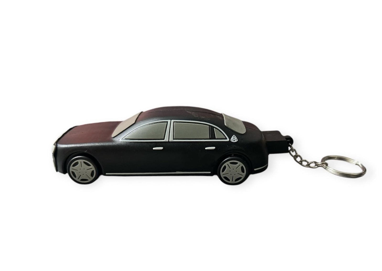 CleverlyGifted® 32GB 2.0 Luxury Car Design USB Flash Drive with Keychain, Black Sedan Shape, Novelty Storage Device, 2.0, Speed Upto 10mbps, Gift Item, Unisex, 1Pc - Image 5
