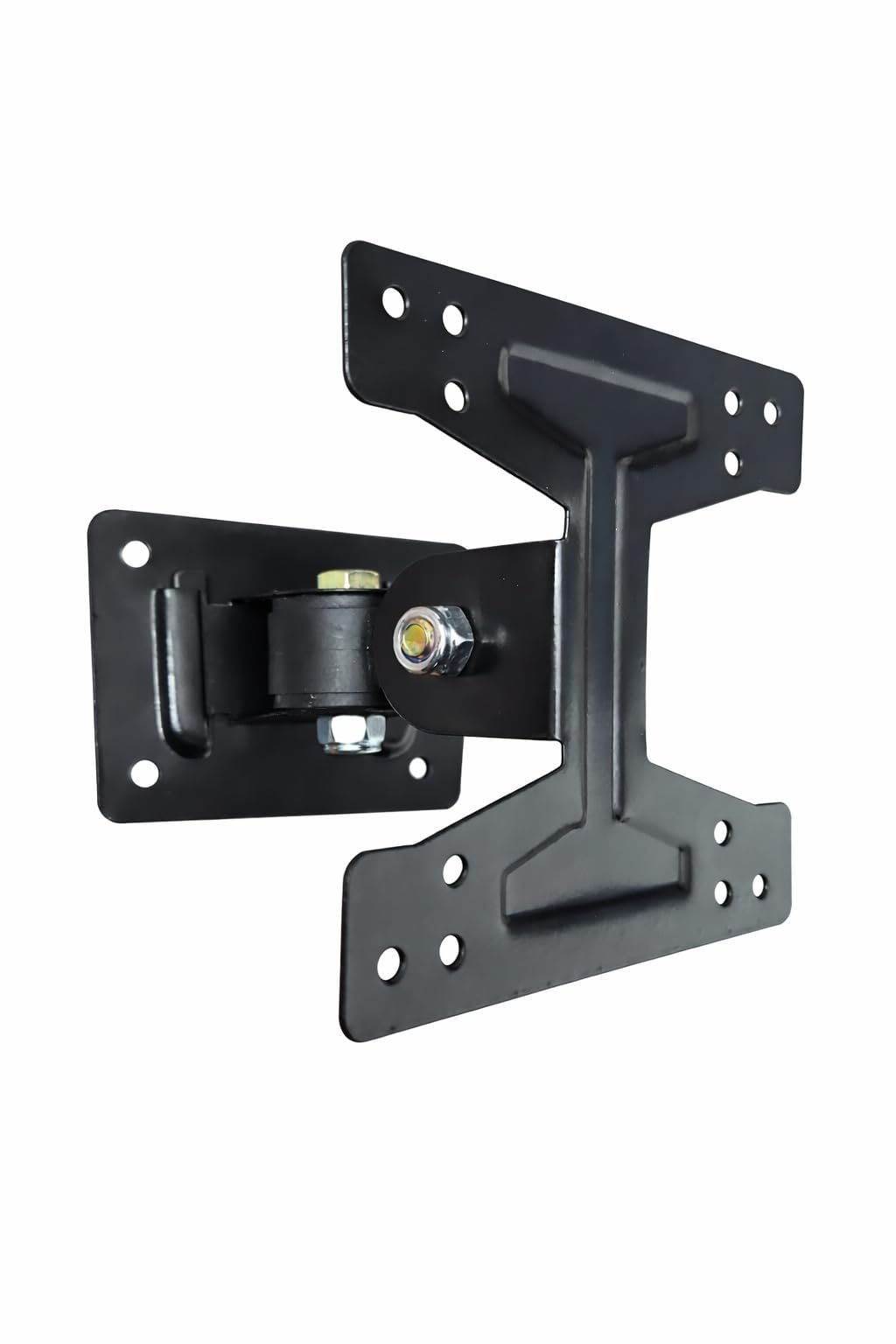 TECHNOQUERY TV Stand Universal Slim Tilt & Swivel Full Motion TV Wall Mount Bracket for 14-26 Inch PC Monitor TFT LCD LED Plasma OLED Flat Curved Screen TVs, VESA 50x50mm 100x100mm 33Lbs