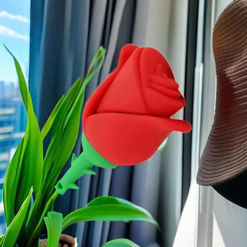 SippyTales~Rose Shaped Pendrive, Red Flower Shaped Flash Drive, High Speed Data Transfer, 2.0 Portable Data Storage Device, Speed Upto 15mbps (16, GB) - Image 4