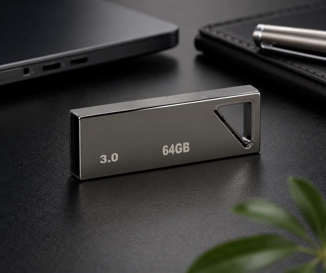 USB 3.0 Flash Drive with 64GB Capacity | High Speed Metal Pen Drive for Laptop, PC, Smart TV, and Car Audio System | Portable USB Memory Stick for Storage Purposes (2) - Image 4