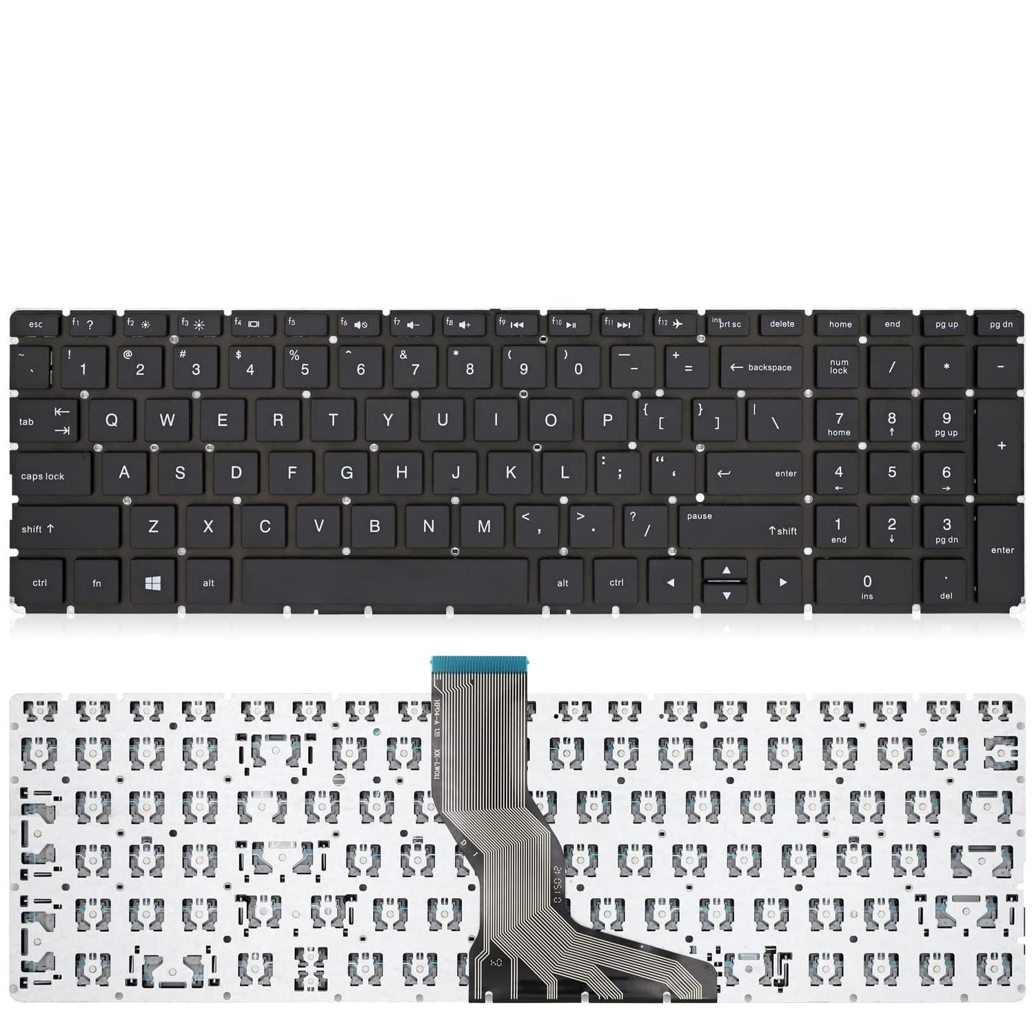 Laptop Keyboard Compatible for h-p